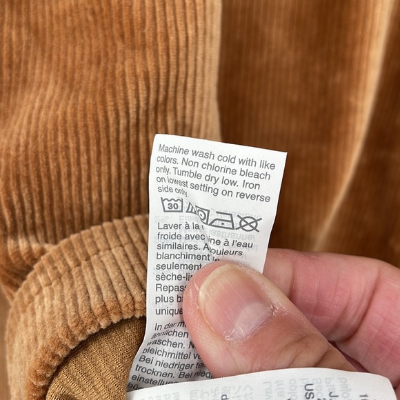 Madewell Texture & Thread Corduroy Swing Top size M - Picture 6 of 7